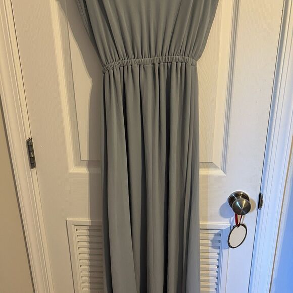 Show Me Your Mumu Maxi Dress Women's Kendall Size Small Light Blue Formal Flowy - Picture 11 of 12